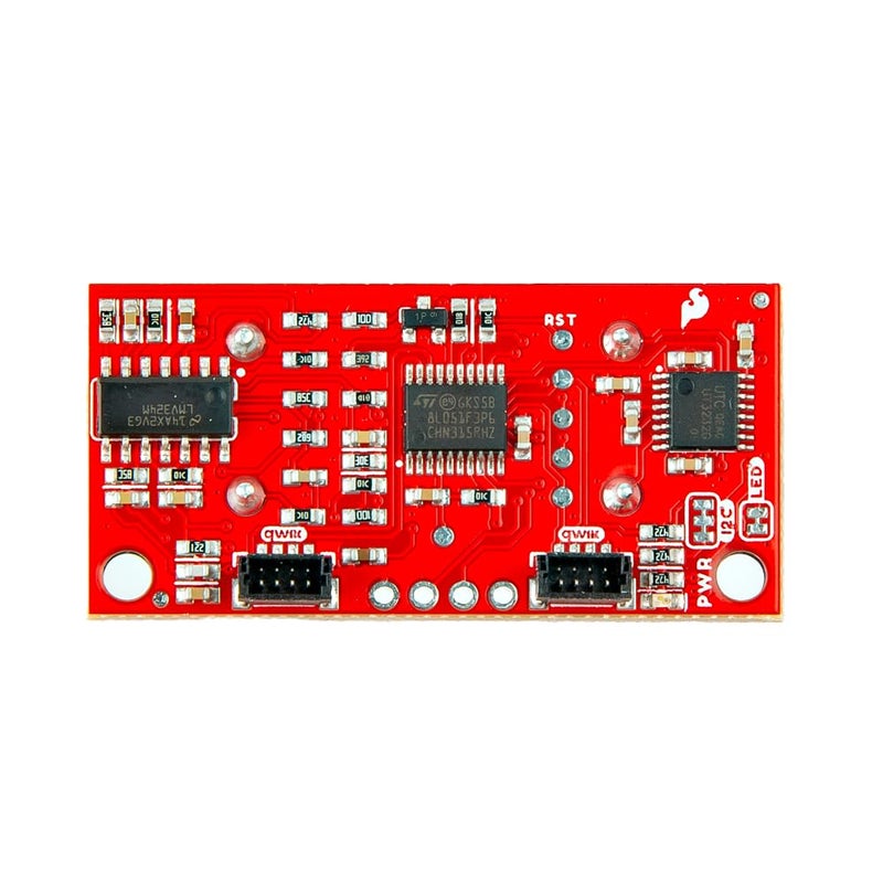 Spark Fun Ultrasonic Distance Sensor - TCT40 (Qwiic) Ultrasonic Distance Sensor - HC-SR04 Non-Contact Distance Measurement - Operating Voltage 3.3V - Board Dimensions: 1.75 in x 0.85 in - Image 3
